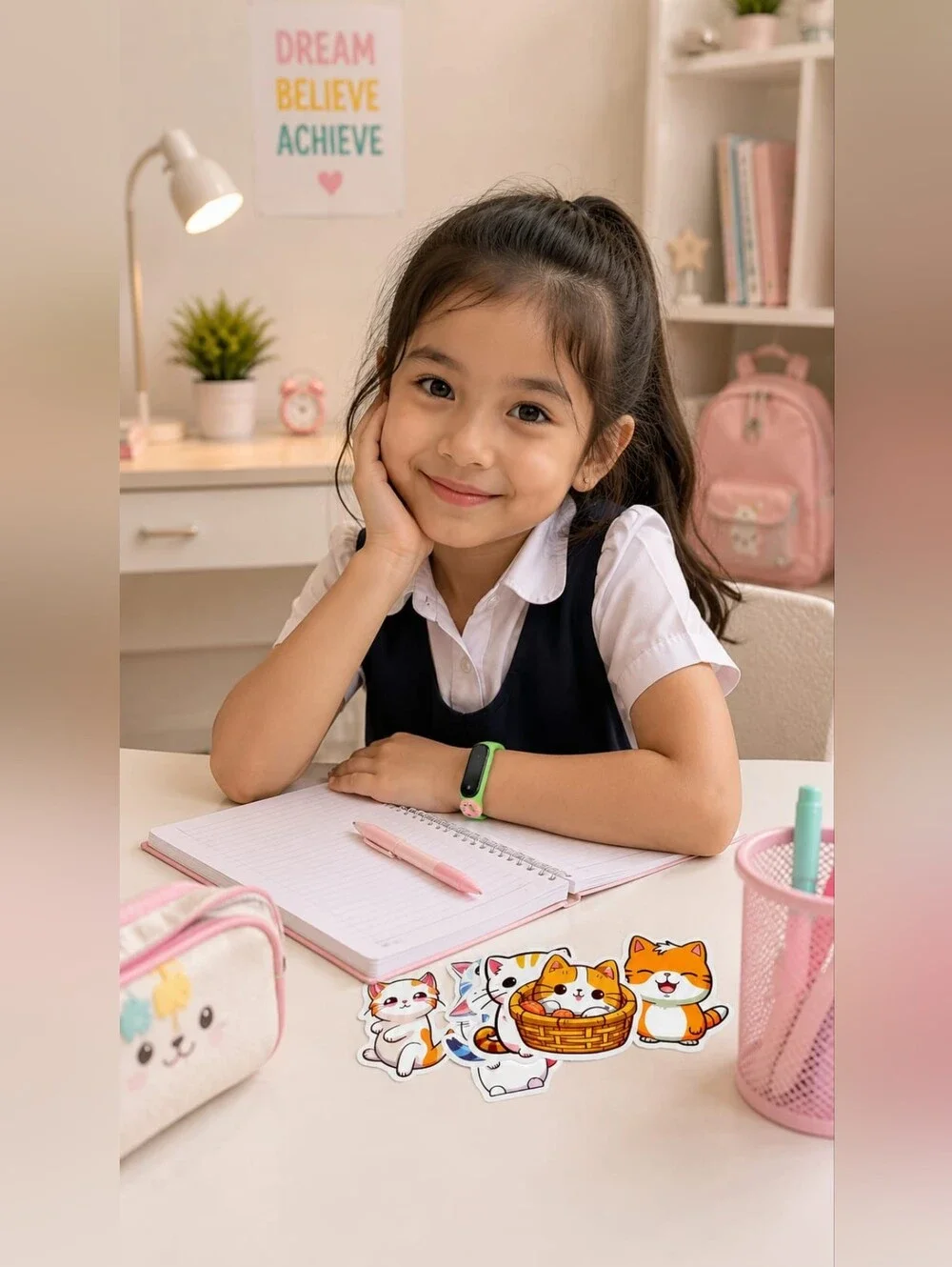 Kawaii school supplies, aesthetic stationery set, Sanirio Style Gift Box